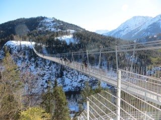 Hängebrücke Linz - vom Freinberg zum Pöstlingberg - Hängebrücke